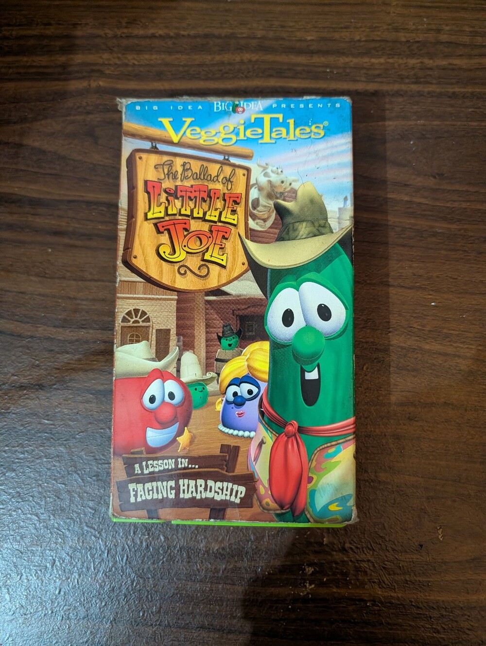 Veggie Tales The Ballad of Little Joe, VHS Tape